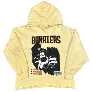 Barriers Yellow Graphic Hoodie